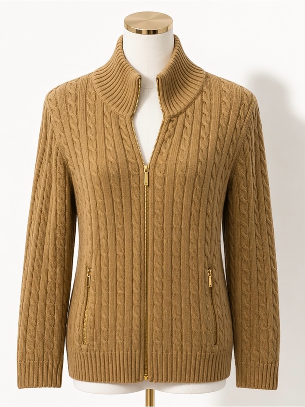 Ralph Lauren zip up sweater